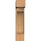 Ekena Millwork Legacy Block Smooth Bracket w/ Offset Brace, Western Red Cedar, 7 1/2"W x 22"D x 34"H BKT0806X22X34LEC05SWR - alternate 4